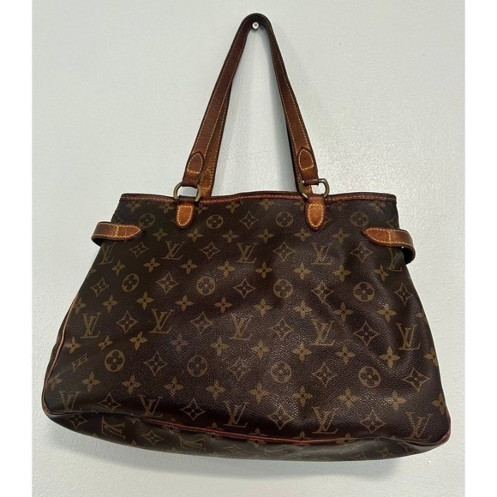 Louis Vuitton Monogram Canvas Shoulder Bag Tote Purse SD0095